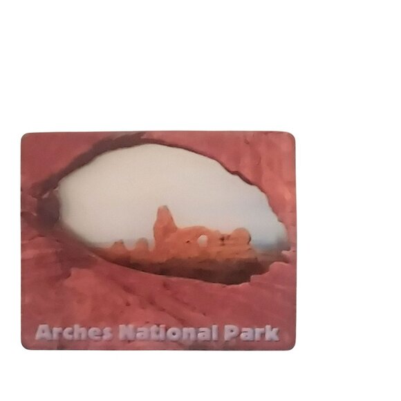 Arches National Park Utah Collectible Travel Fridge Magnet Souvenir - Picture 3 of 3